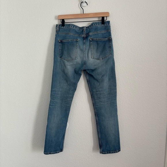 Everlane Women's Size 29 Blue Mid Rise Skinny Jeans - Picture 4 of 4